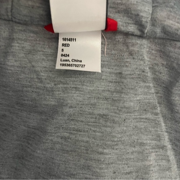 Gerry Kids Size 5 Jersey Lined Bubble Jacket Red Gray Camo Zipper Lining Gray - Picture 8 of 11